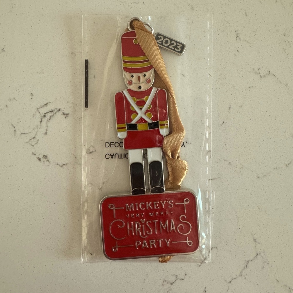 Mickey’s Very Merry Christmas Party 2023 Toy Soldier Ornament Walt Disney World